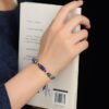 Ethnic Style Hand-Woven Lapis Lazuli Bracelet