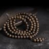 Retro Ethnic Style Natural Aloeswood Buddha Beads Bracelet