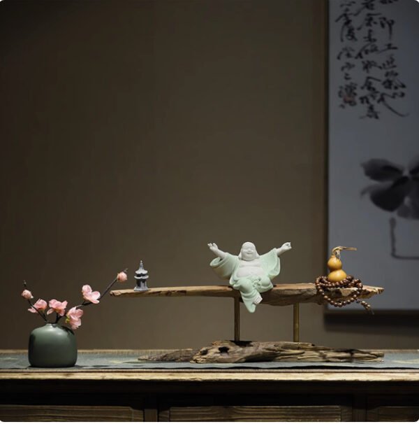 Zen Natural Weathering Dried Wood Home Decoration