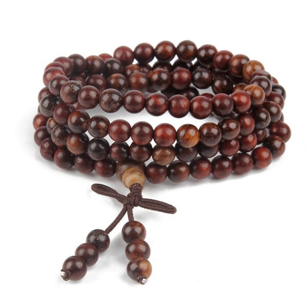 Ethnic Style Sandalwood Buddha Beads Rosary Bracelet