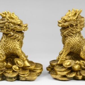 Traditional Feng Shui Kirin Statue - Guardian of Prosperity