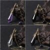 Natural Crystal Pendant Energy Stone Natural Crystal