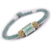 Braided Red String Tanabata Valentine's Day Bracelet Ladies Sterling Silver Couple Bracelet