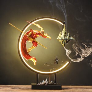 Handmade Natural Zen Incense Burner – Spiritual Healing Indoor Decor