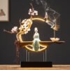 Zen Lighting Incense Burner - New Chinese Style Home Decor