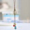Oriental Style Pendant & Necklace