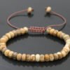 Traditional Handcrafted Abacus Beads Ethnic Woven Bracelet