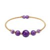 Natural crystal simple bracelet