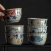 286f0f08-27f8-419e-8acc-047f51caa90e_trans.jpeg Pure Hand-Painted Fish Play Lotus Feng Shui Tank | Jingdezhen Chai Kiln Tea Cup
