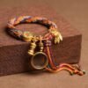 Tibetan Spiritual Energy Cycle Pattern Hand-Woven Bracelet