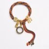 Tibetan Spiritual Energy Cycle Pattern Hand-Woven Bracelet