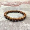 Natural 8mm Sandalwood Buddha Beads Bracelet