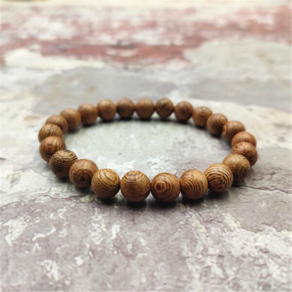 Natural 8mm Sandalwood Buddha Beads Bracelet