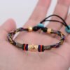 Tibetan Energy Eight-Strand Hand-Woven Safety Rope Bracelet