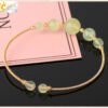 Natural crystal simple bracelet