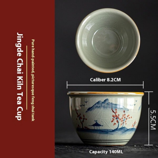 4d80fd62-ae0e-4d29-811f-1860debd62c0.jpg Pure Hand-Painted Fish Play Lotus Feng Shui Tank | Jingdezhen Chai Kiln Tea Cup