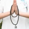 Retro Ethnic Style Natural Aloeswood Buddha Beads Bracelet