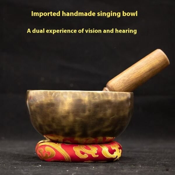 Handmade Zen Himalaya Full Moon Singing Bowl for Spiritual Healing
