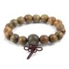 Natural Green Sandalwood Prayer Beads Bracelet