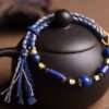 Ethnic Style Hand-Woven Lapis Lazuli Bracelet