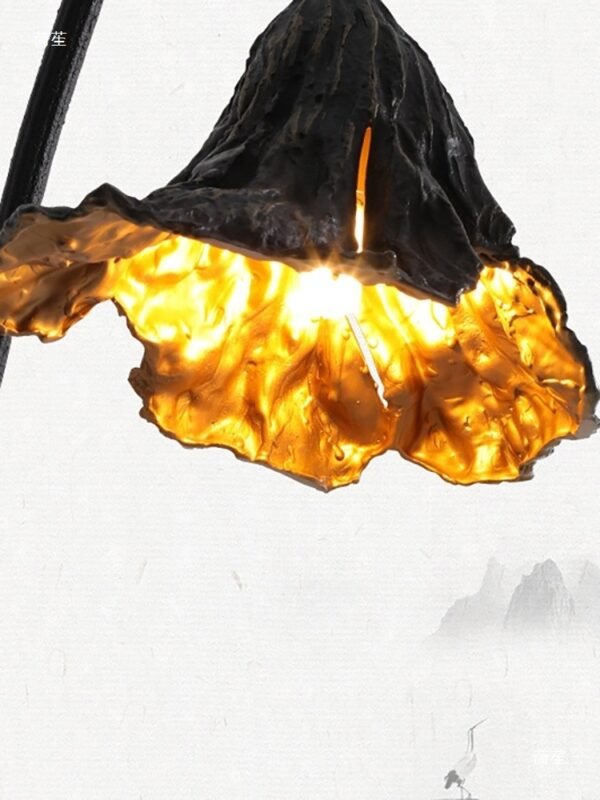 Zen-inspired Minimalist New Chinese Wall Lamp With A Creative Artistic Touch