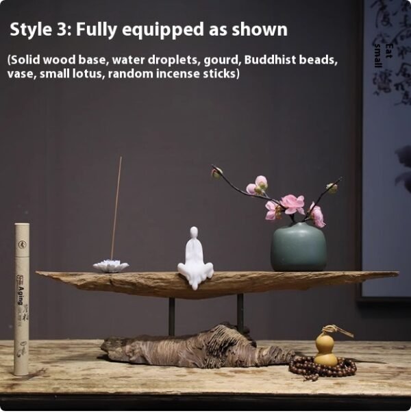 Zen Natural Weathering Dried Wood Home Decoration