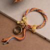 Tibetan Spiritual Energy Cycle Pattern Hand-Woven Bracelet
