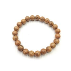 Natural 8mm Sandalwood Buddha Beads Bracelet