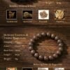 Traditional Chinese Medicine Jewelry Bead Bracelet