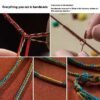 Ethnic Tibetan Style Adjustable Handmade Necklace Cord, Without Pendant