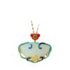 Chinese Style Retro Natural Jade Cloud Pattern Pendant Necklace