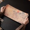 8d0ddb80-9ab0-4d2c-a901-6a00eee9ee34.jpg Peach Garden Notes Double-sided Tea Mat Chinese Zen Tea Table Mat