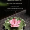 Lotus Leaf Incense Holder Four Colors Handmade Tea Room Tea Table