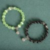 10MM Hollow Ball  Crystal Opal Beaded Bracelet