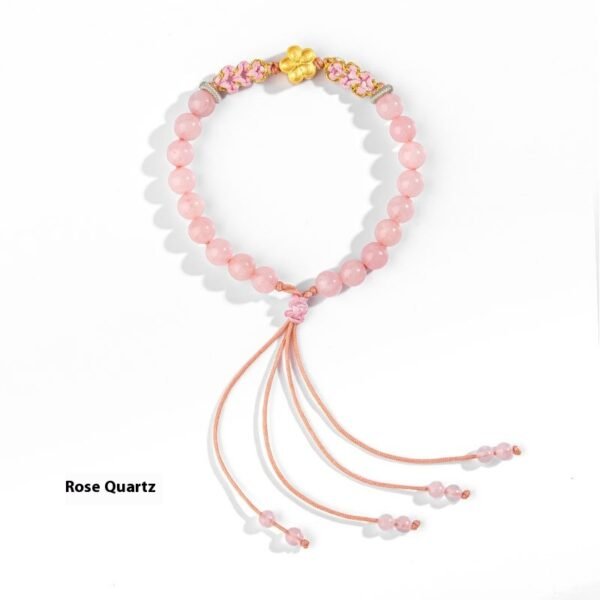 Ethnic Style Natural Hand-Woven Red Rope Wrist Bracelet