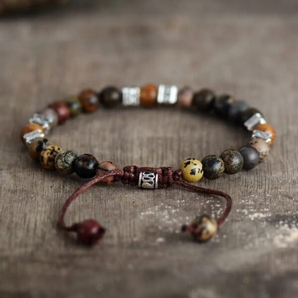 Ethnic Style Men's Adjustable Hand-Woven Bracelet