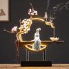Zen Lighting Incense Burner - New Chinese Style Home Decor