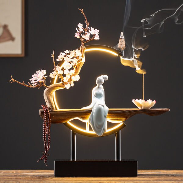 Zen Lighting Incense Burner - New Chinese Style Home Decor