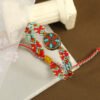 Retro Dunhuang Color Hand-Woven Bracelets with Tibetan Elements