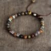 Ethnic Style Men's Adjustable Hand-Woven Bracelet