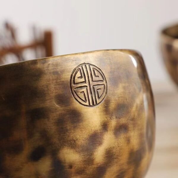 Handmade Zen Himalaya Full Moon Singing Bowl for Spiritual Healing
