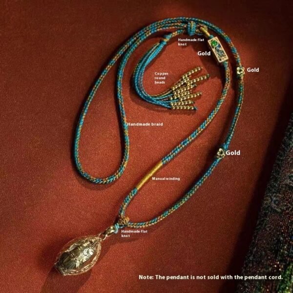 Ethnic Tibetan Style Adjustable Handmade Necklace Cord, Without Pendant