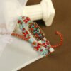 Retro Dunhuang Color Hand-Woven Bracelets with Tibetan Elements
