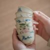 ICE Table Hand Painted Tea Cup Suit Kung Fu Tea Set
