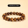 Ethnic Style Tigereye Single Circle Simplicity Buddha Rosary Bracelet