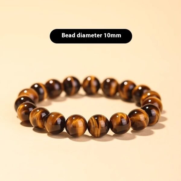 Ethnic Style Tigereye Single Circle Simplicity Buddha Rosary Bracelet