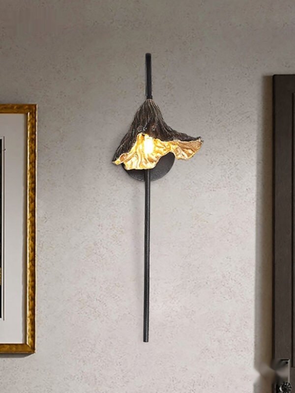 Zen-inspired Minimalist New Chinese Wall Lamp With A Creative Artistic Touch