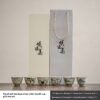 ICE Table Hand Painted Tea Cup Suit Kung Fu Tea Set