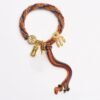 Tibetan Spiritual Energy Cycle Pattern Hand-Woven Bracelet