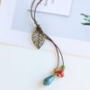 Oriental Style Pendant & Necklace